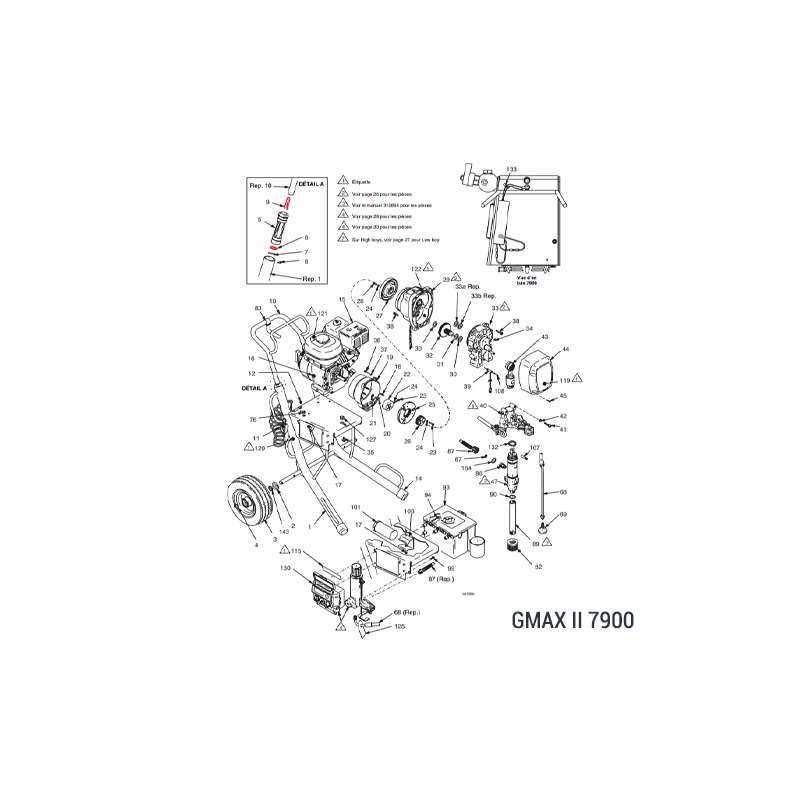 Rondelle GMAX II (100214) Graco