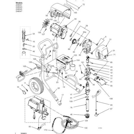 Corps ULTRA MAX II Lo-Boy (240523) Graco