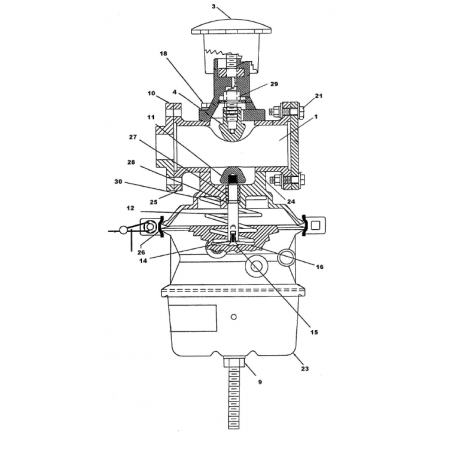 PRESSE ETOUPE POUR PVR (05684I) Clemco