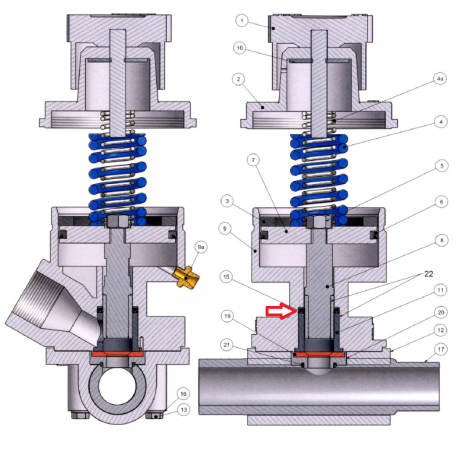 JOINT TORIQUE P.CHEMISE DOSEUR T(90408D) clemco