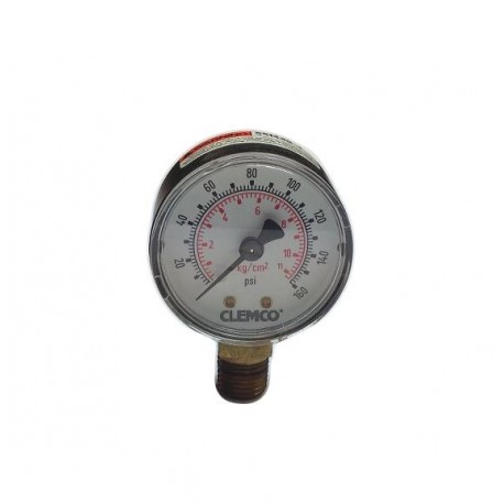 MANOMETRE H 12BARS -1/4 POUR CPF 20 (94272D) Clemco