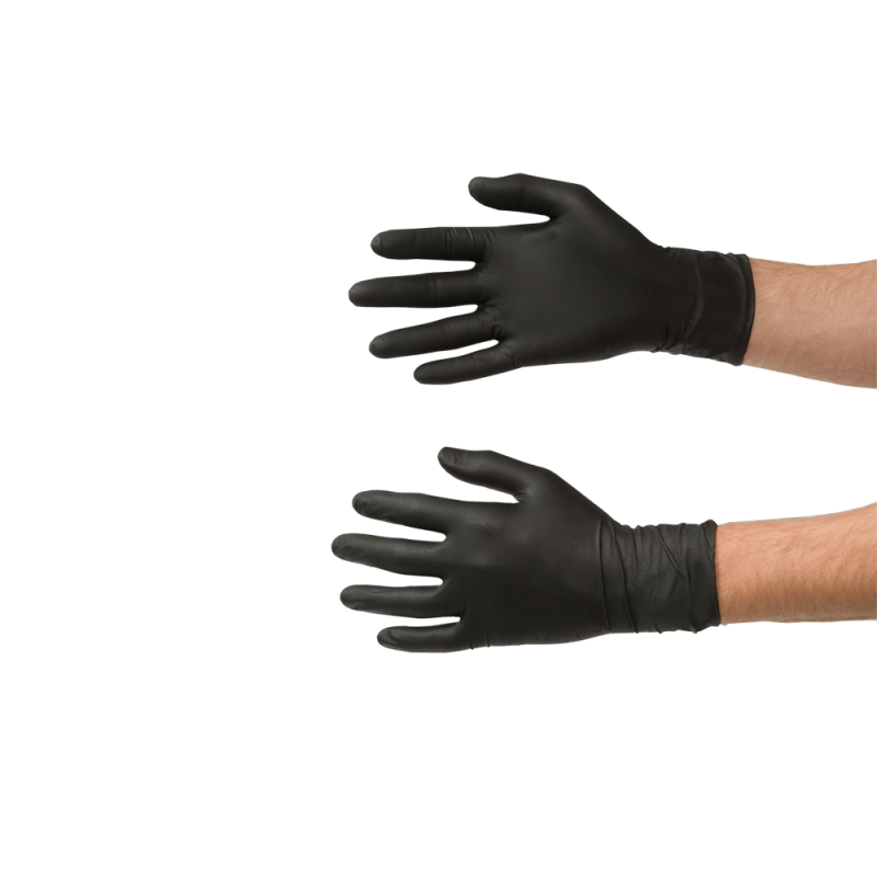 Gants en Nitrile noir x 60