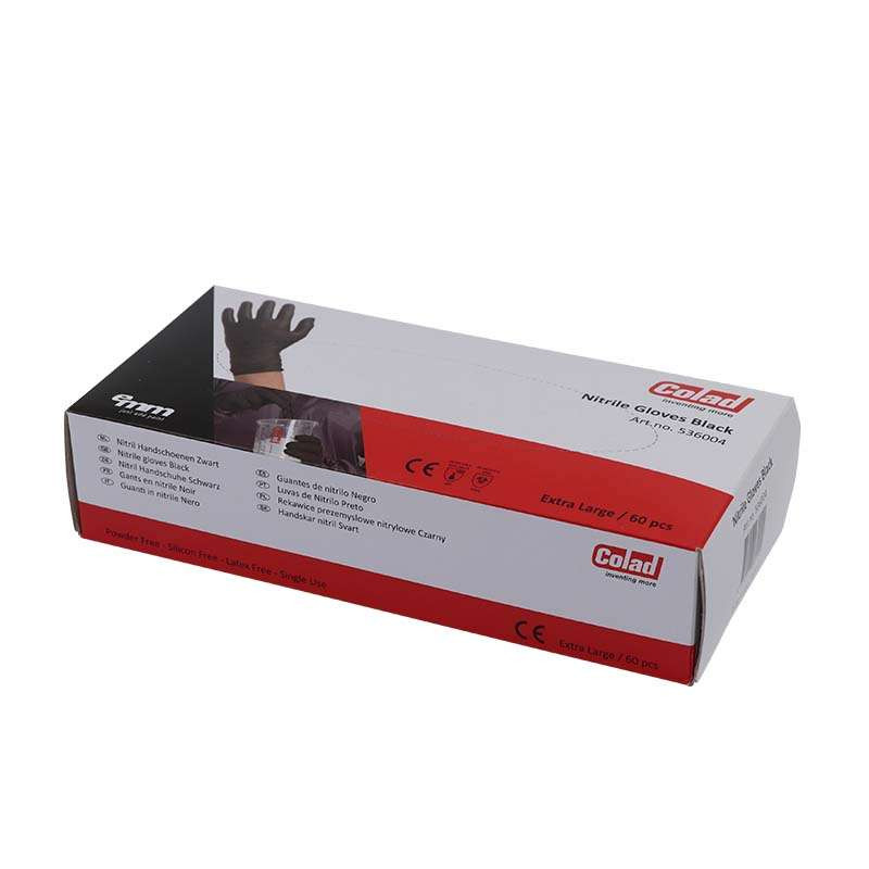 Gants en Nitrile noir x 60