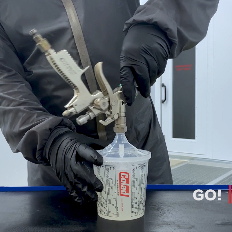 Revêtement protecteur Blizzard White Protection Pelable pour Cabines (8145) Colad