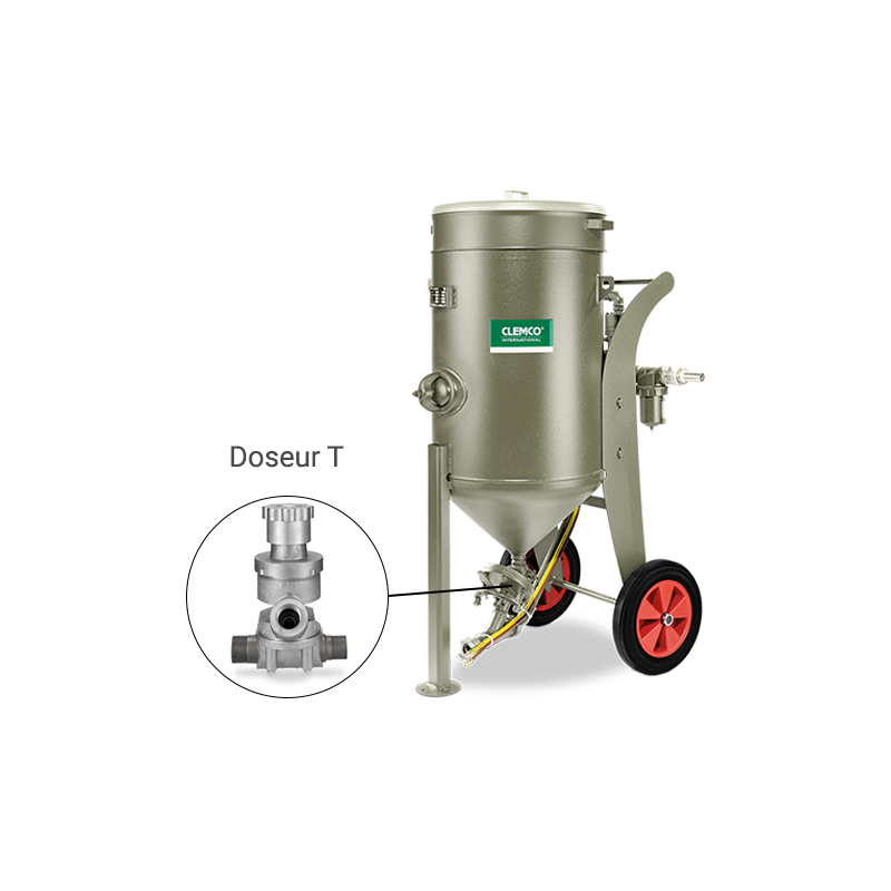 Sableuse Grenailleuse 200L SCWB-2452 Doseur T, RMS-2000A, HMS Clemco