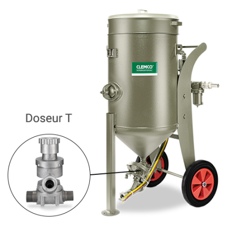Sableuse Grenailleuse 200L SCWB-2452 Doseur T, RMS-2000A, HMS Clemco