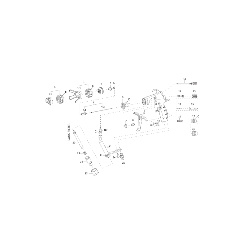 Collet MSGS-200 (93004240) Iwata