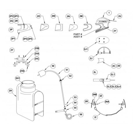 PAQUET DE 25 VISIERES EXTERIEURES Apollo 600