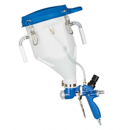 Pistolet à trémie et pression TexSpray FastFinish™