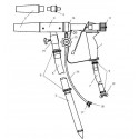 Raccord cannelé mâle (93245D) Clemco