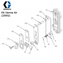 Kit Vanne Air Pompe Husky 307 (239952)Graco