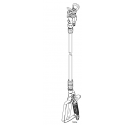 Pistolet à rallonge Pro Cleanshot RAC X 517 - 90 cm (287026) Graco