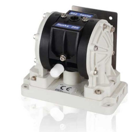 Husky 205, PVDF, PVDF, Santoprène (D150A6) Graco