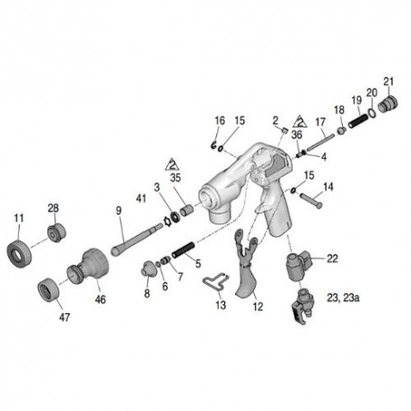 Pistolet texture graco kit 