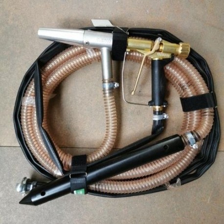 Pistolet Venturi Force 5 mètres Tuyau Air + Aspiration (90253D) Clemco
