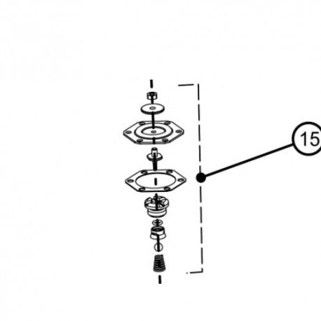 Kit régulateur de fluide DX70 (DXK-15) Binks