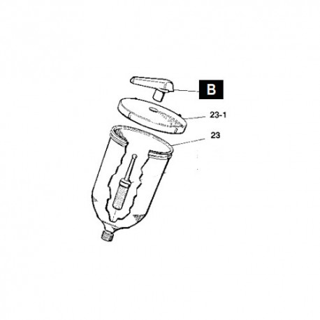 Godet 200 ml AZ40 Iwata