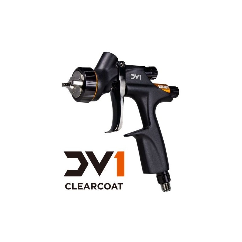 Pistolet DV1 ClearCoat + godet Devilbiss