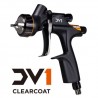 Pistolet DV1 ClearCoat + godet Devilbiss