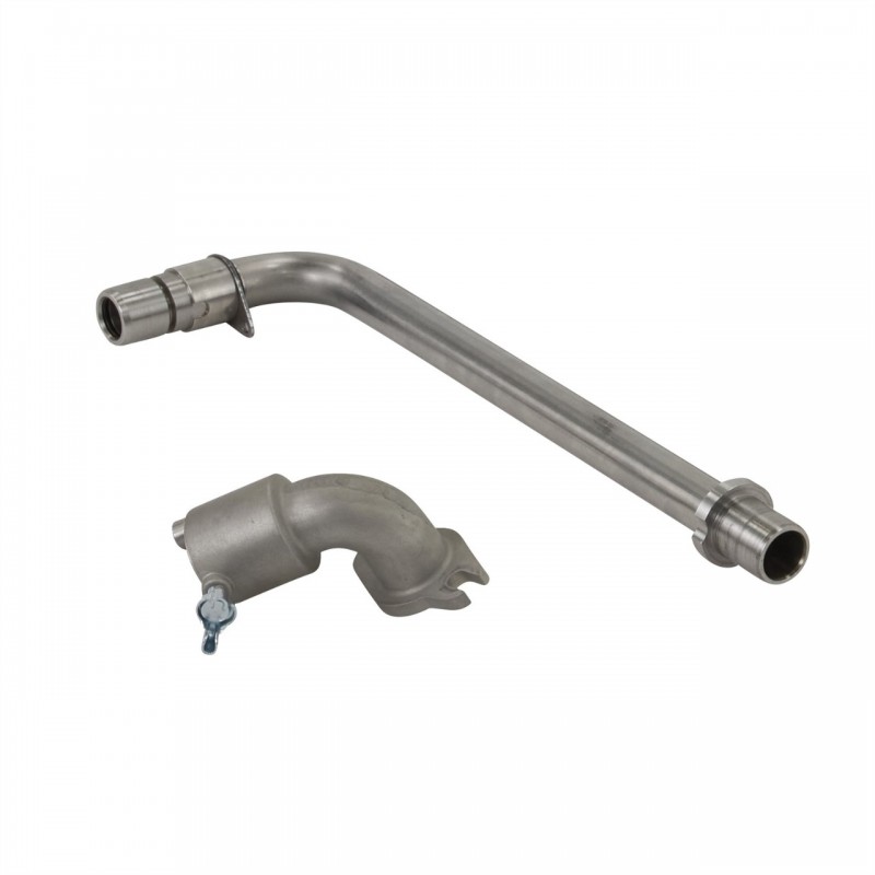 Tube de remplissage Hi-Rise 14'' + Coude de sortie Graco