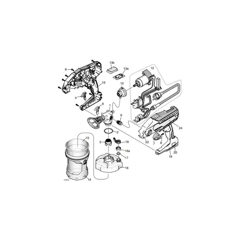 Kit Pompe A5 Magnum (17B415) Graco