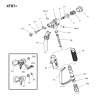 Kit Poignée de remplacement XTR5 / XTR5+ / XTR7 / XTR7+ (248952) Graco Kit Poignée de remplacement XTR5 / XTR5+ / XTR7 / XTR7+ (248952) Graco