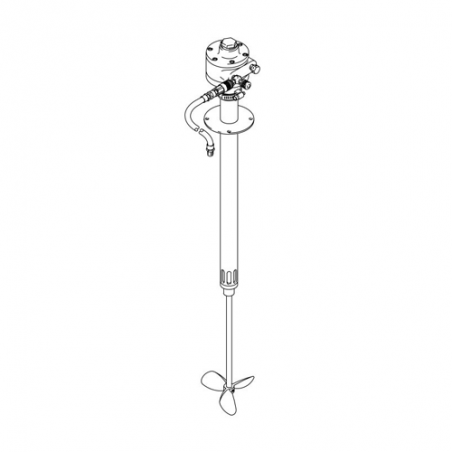 Agitateur Pneumatique de fût 85cm (206760) Graco