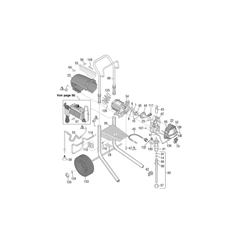 Joint à soufflet ST MAX II (107434) Graco