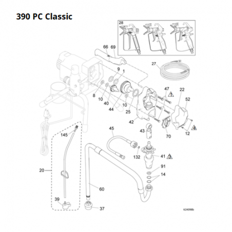 Roulement Classic PC / ST MAX II (116079) Graco