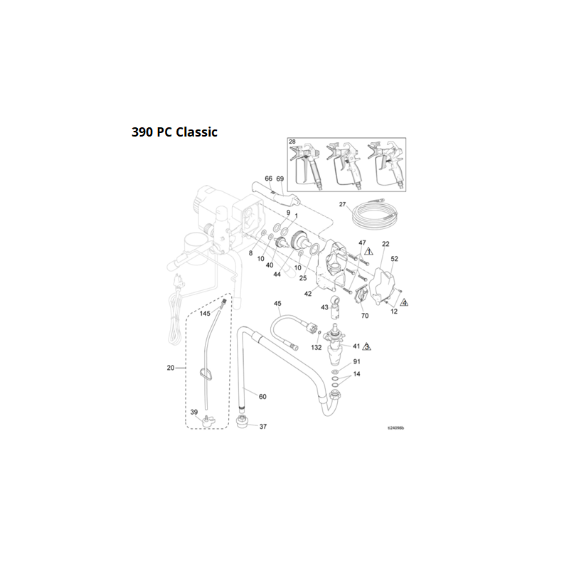 Engrenage Classic PC / ST MAX II (24X020) Graco
