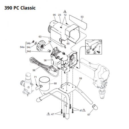 Engrenage Classic PC / ST MAX II (24X020) Graco