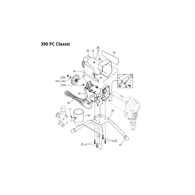Flexible Pompe Classic PC / ST MAX II (24W830) Graco