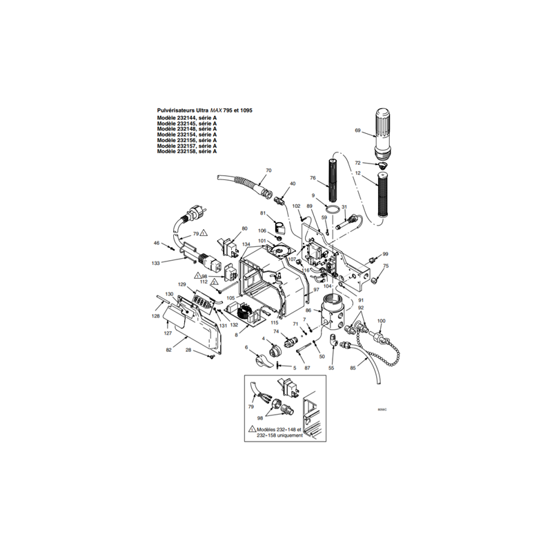 Support de filtre ULTRA MAX II (186075) Graco