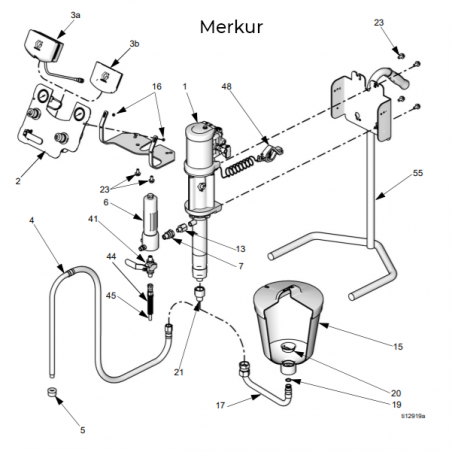Kit Trémie Merkur (256410) Graco