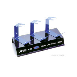 Support établi 3 Pistolets gravité Iwata