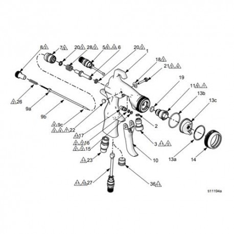 Kit Pointeau / Buse AirPro Graco