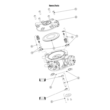Kit soupape d'air (DXK-216) Binks